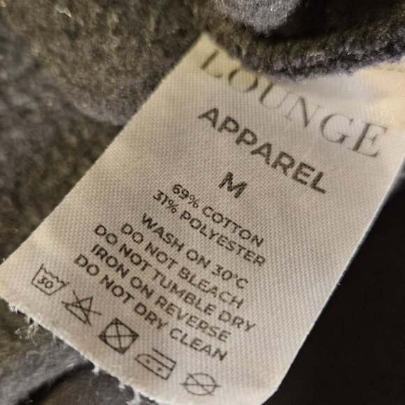 Lounge Apparel Black Cropped Sweatshirt - Picture 11 of 12